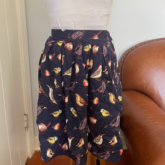 Grace Karin Dresses & Skirts - Grace Karin full pleated bird skirt real pockets